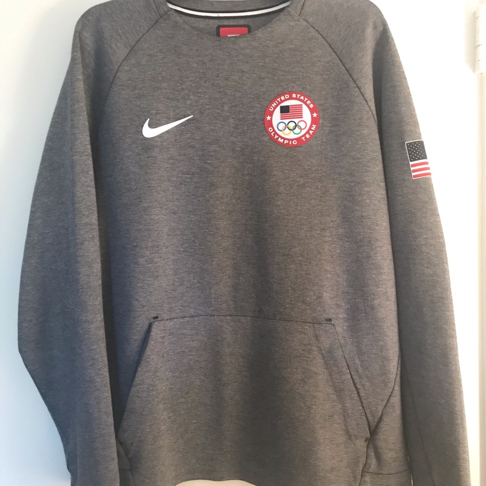 Nike Tech United States Olympic Team Crewneck Sz L
